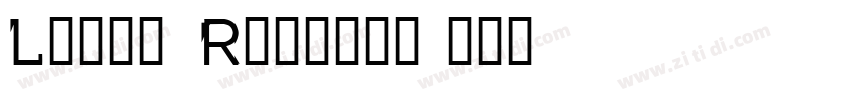 Louis Regular字体转换
